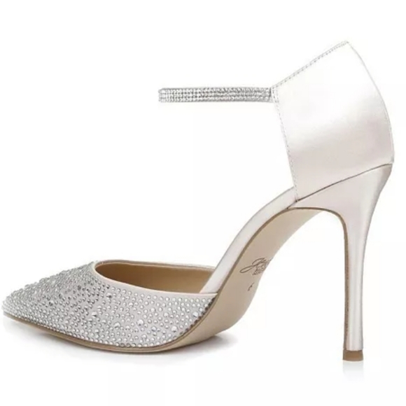 Jewel by Badgley Mischka Jailene Evening Pumps Champagne -5.5 - Picture 6 of 10